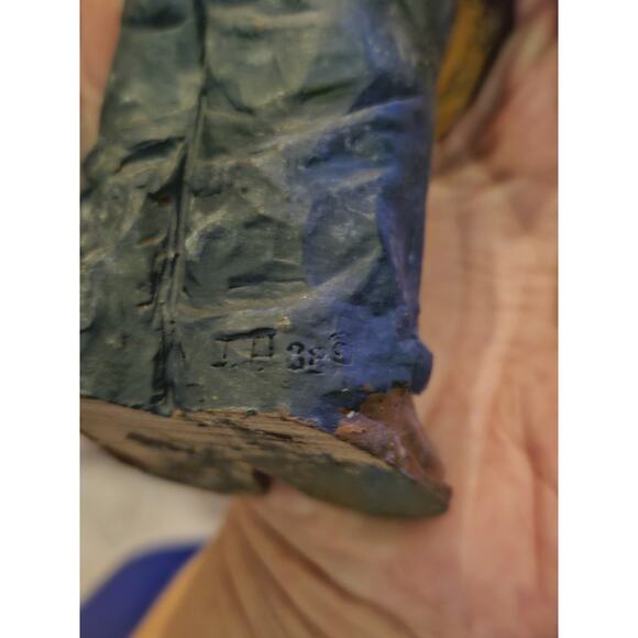 Vintage "JP" John Pleasants Figurines Depicting African American Folk Musicians - Picture 4 of 6